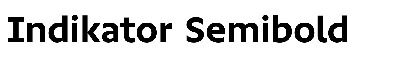 Indikator Semibold